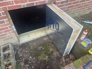 crawl space door replacement