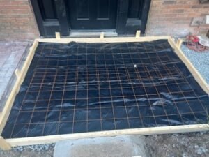 preparation for new concrete