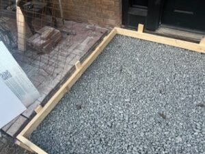 gravel foundation for concrete